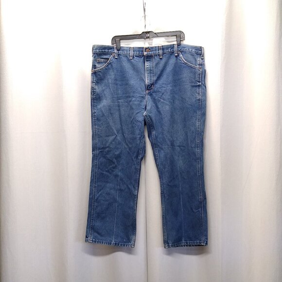 Big Mac Relaxed Fit Heavy Duty Work Blue Jeans Men's 44 x 29 No Tags EUC - Picture 1 of 4
